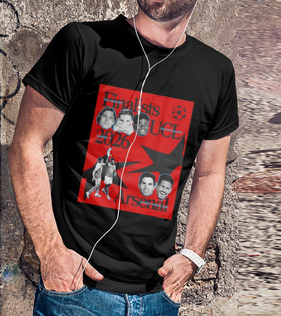 Finalists UCL 2026 Arsenal Champions League First Since 2006 Budapest T-Shirt