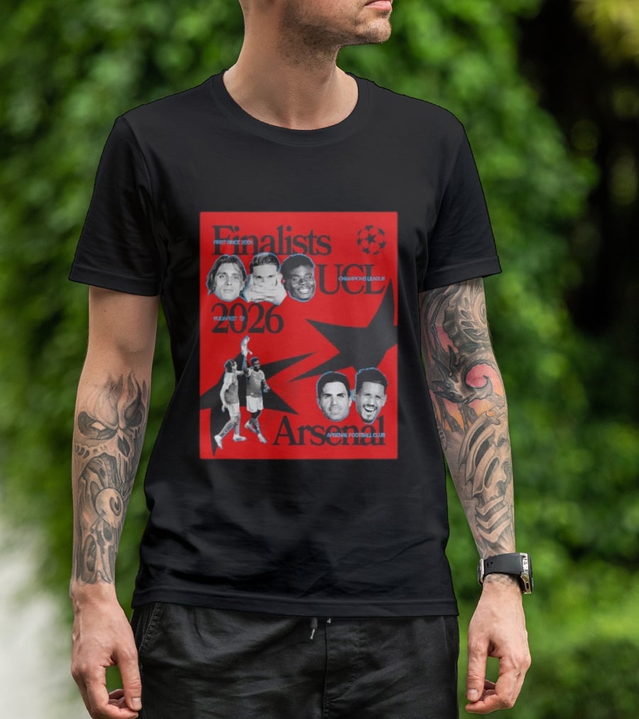 Finalists UCL 2026 Arsenal Champions League First Since 2006 Budapest T-Shirt