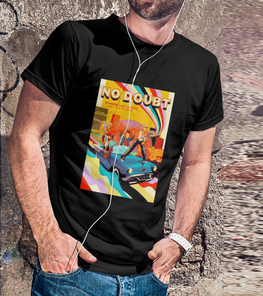 No Doubt Sphere Las Vegas May 6 9 2026 Vintage Road Trip Concert T-Shirt