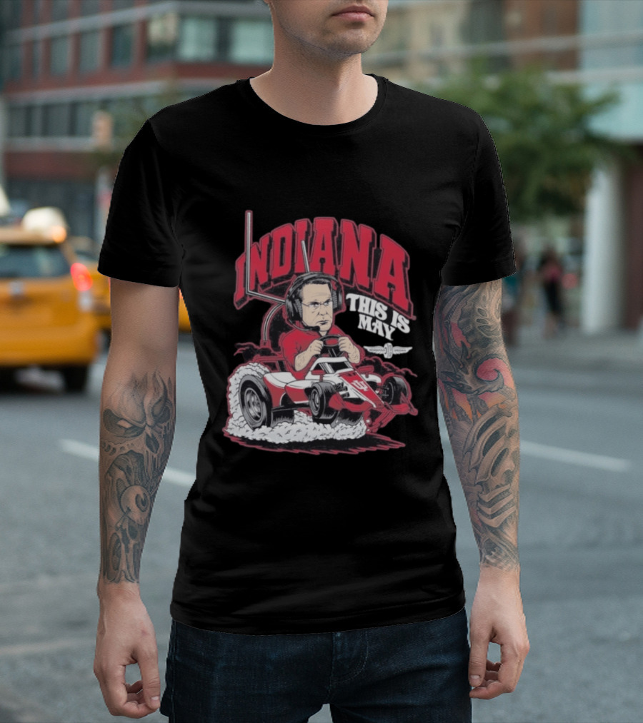 Indiana Hoosiers This Is May Kart Racing T-Shirt