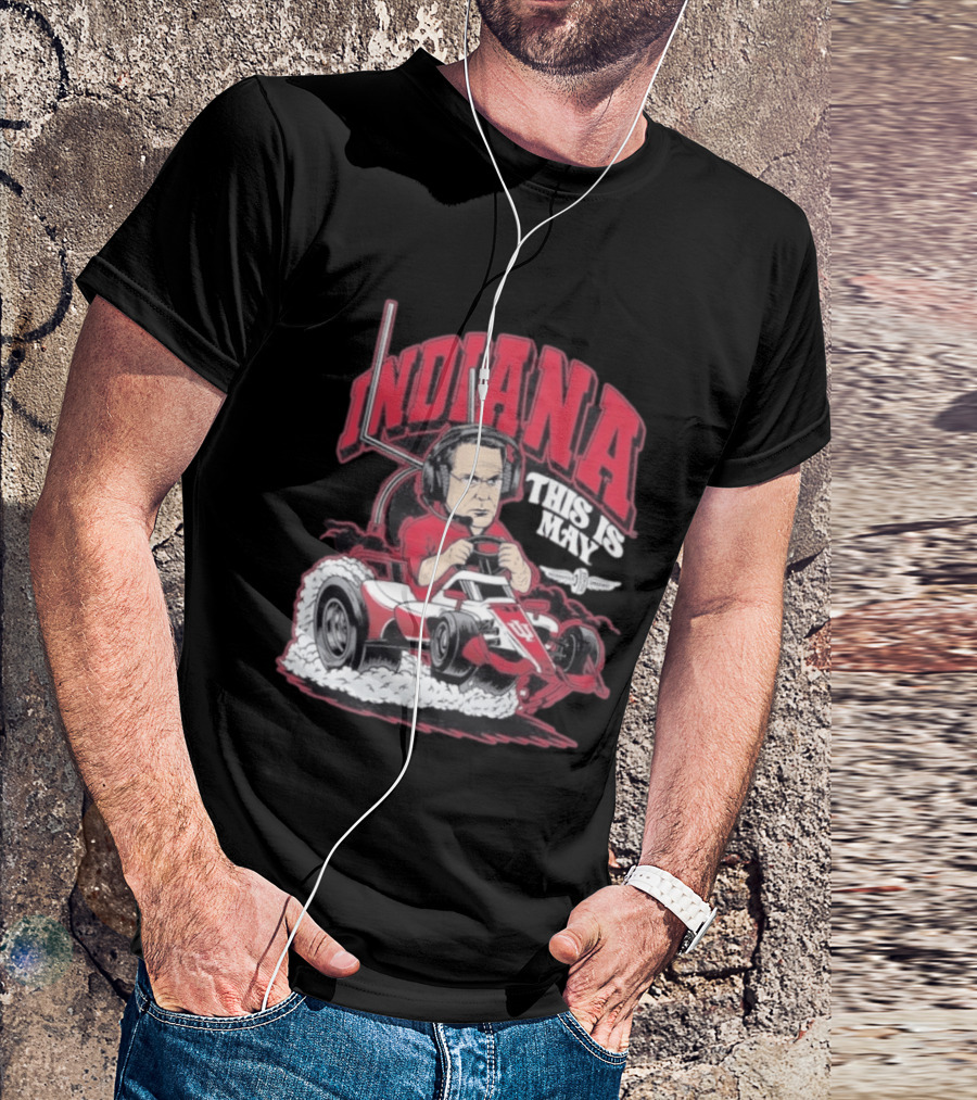 Indiana Hoosiers This Is May Kart Racing T-Shirt