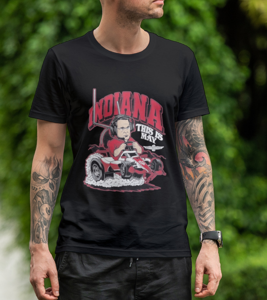 Indiana Hoosiers This Is May Kart Racing T-Shirt