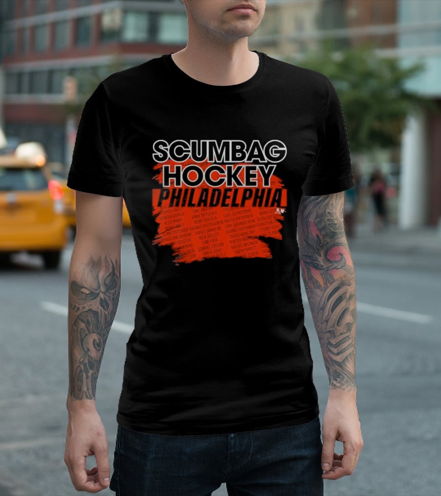 Scumbag Hockey Philadelphia T-Shirt