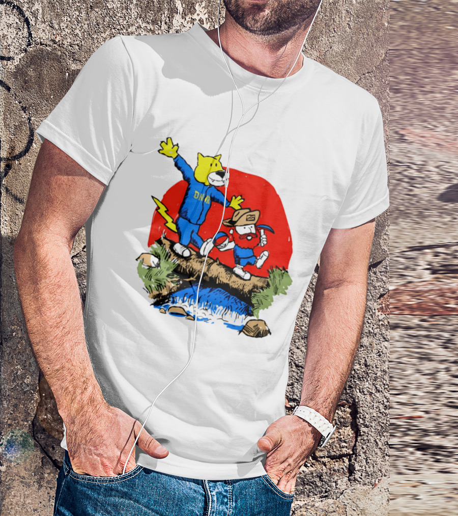 Buffalo Bills Football Cartoon Characters With DNR Sports T-Shirt