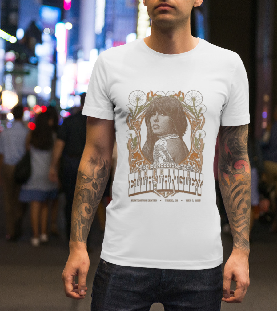 Ella Langley May 7 2026 Toledo OH Event Botanical Frame T-Shirt