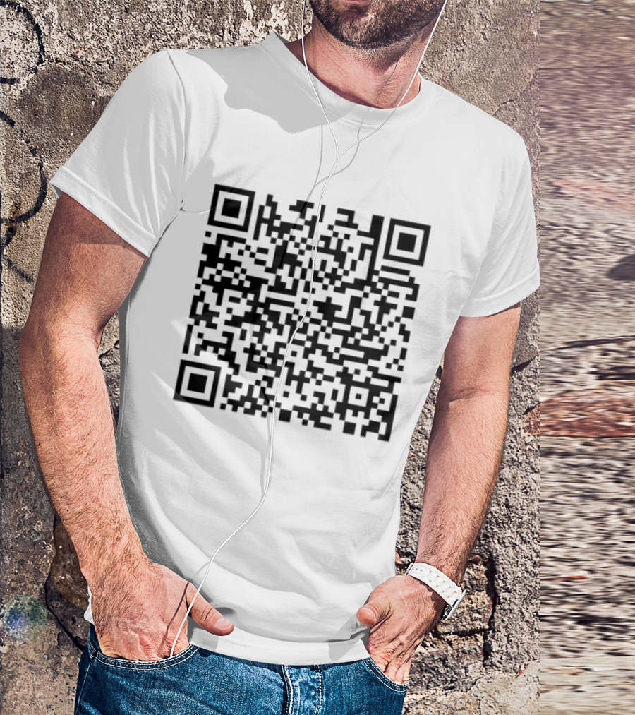 Fuck Trump QR Code T-Shirt