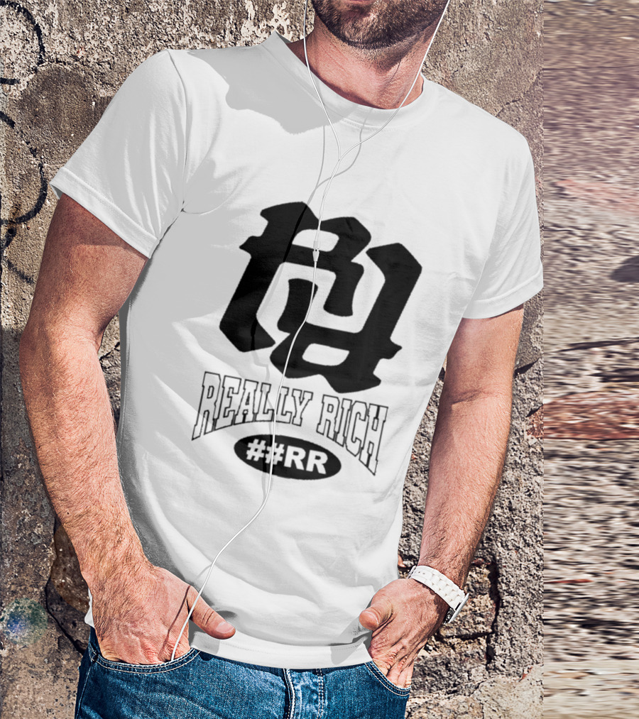 Kankan Really Rich Hashtag RR Essentials T-Shirt