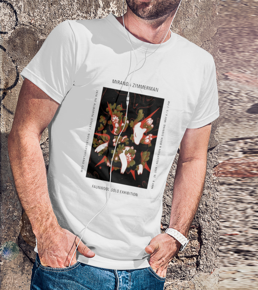 Miranda Zimmerman Bayne Nucleus Portland May 8 2026 Tour Edition T-Shirt