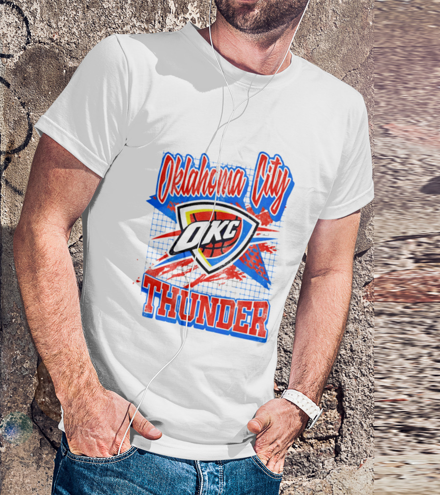 Oklahoma City Thunder OKC Vintage Hardwood Classics Vibe 2026 T-Shirt
