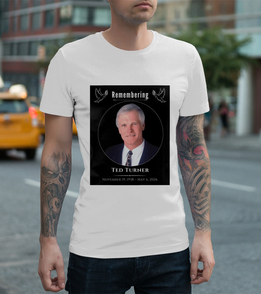 Ted Turner Memorial November 19 1938 May 6 2026 T-Shirt