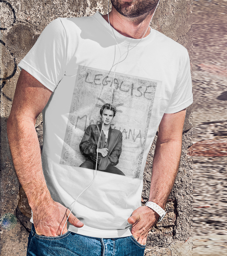 Sting 1980 Tour The Police Ireland Stone Wall T-Shirt