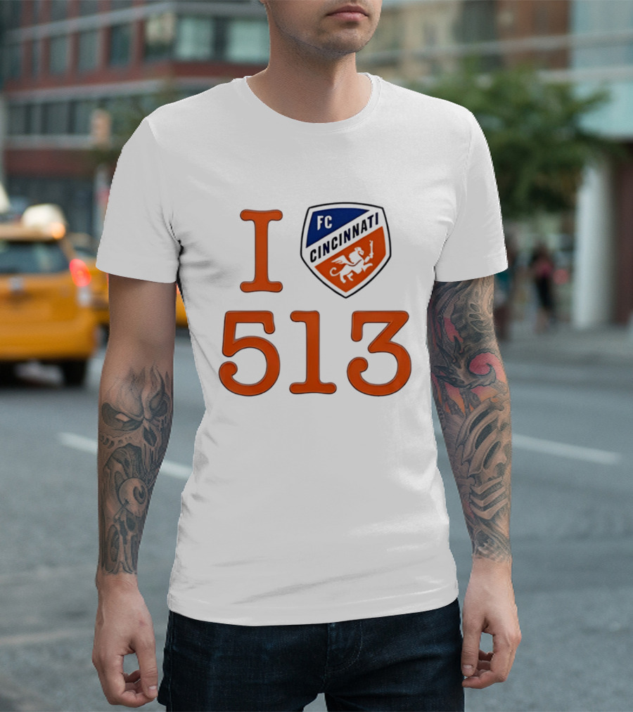 Ted Karras FC Cincinnati I 513 Day Cincy T-Shirt