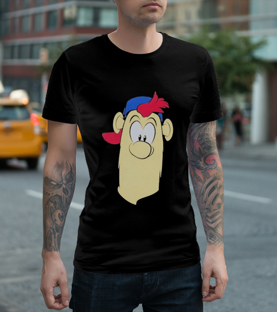 Atlanta Braves Blooper Character Face T-Shirt