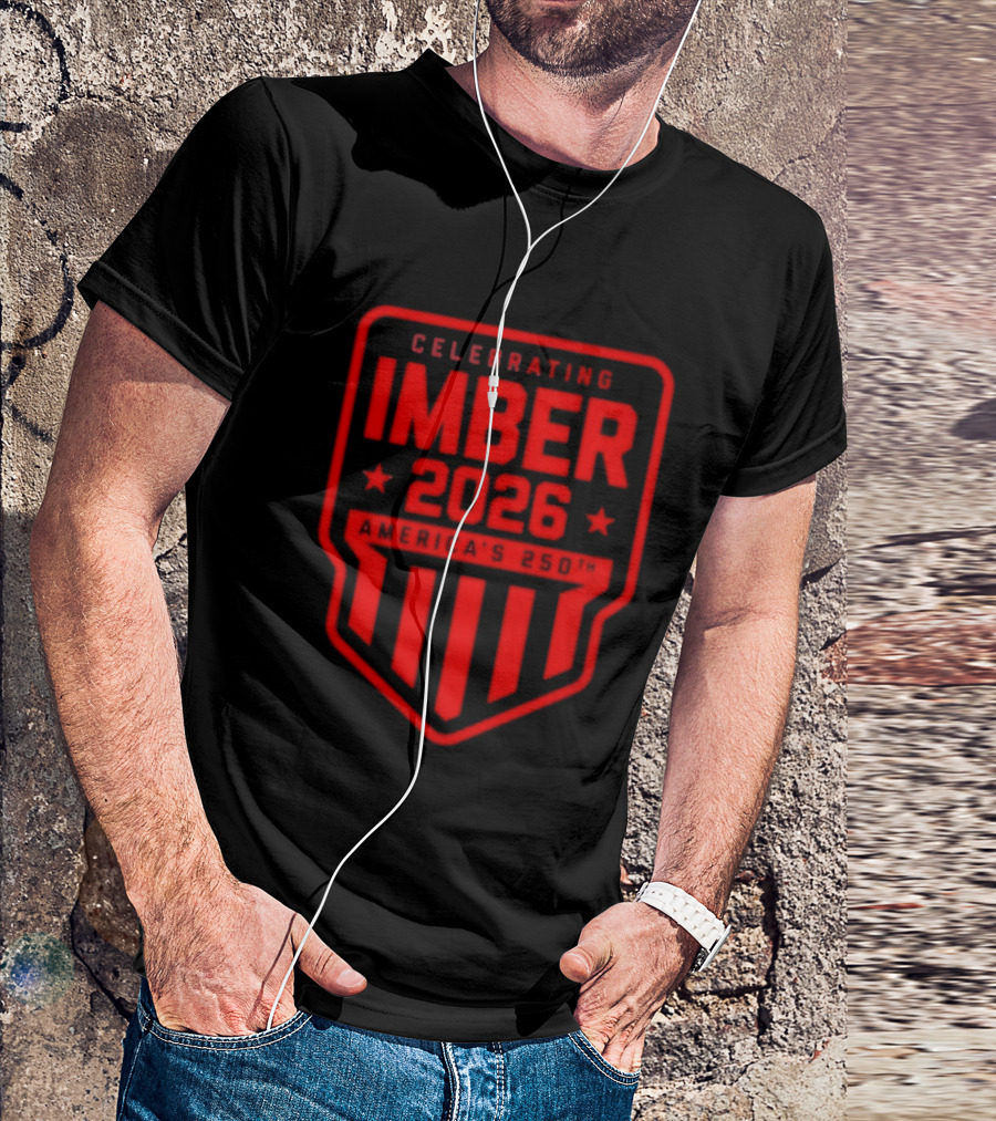 Celebrating IMBER 2026 America's 250th Anniversary Stars And Stripes T-Shirt