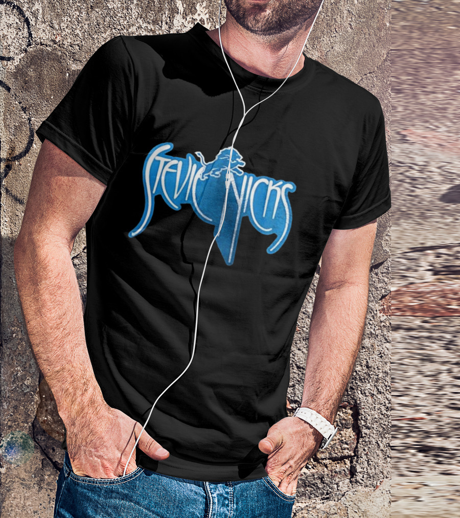 Detroit Lions Stevie Nicks Don't Be A Lady T-Shirt