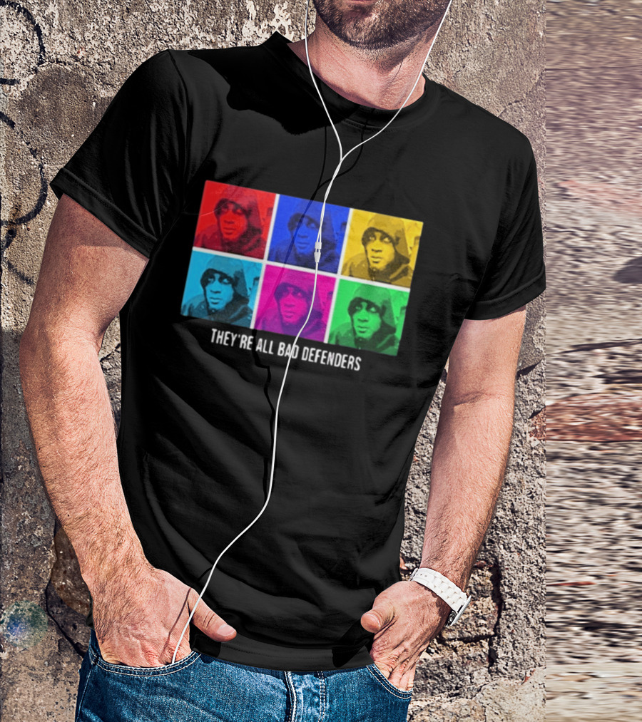 Jaden McDaniels Pop Art Style They're All Bad Defenders T-Shirt