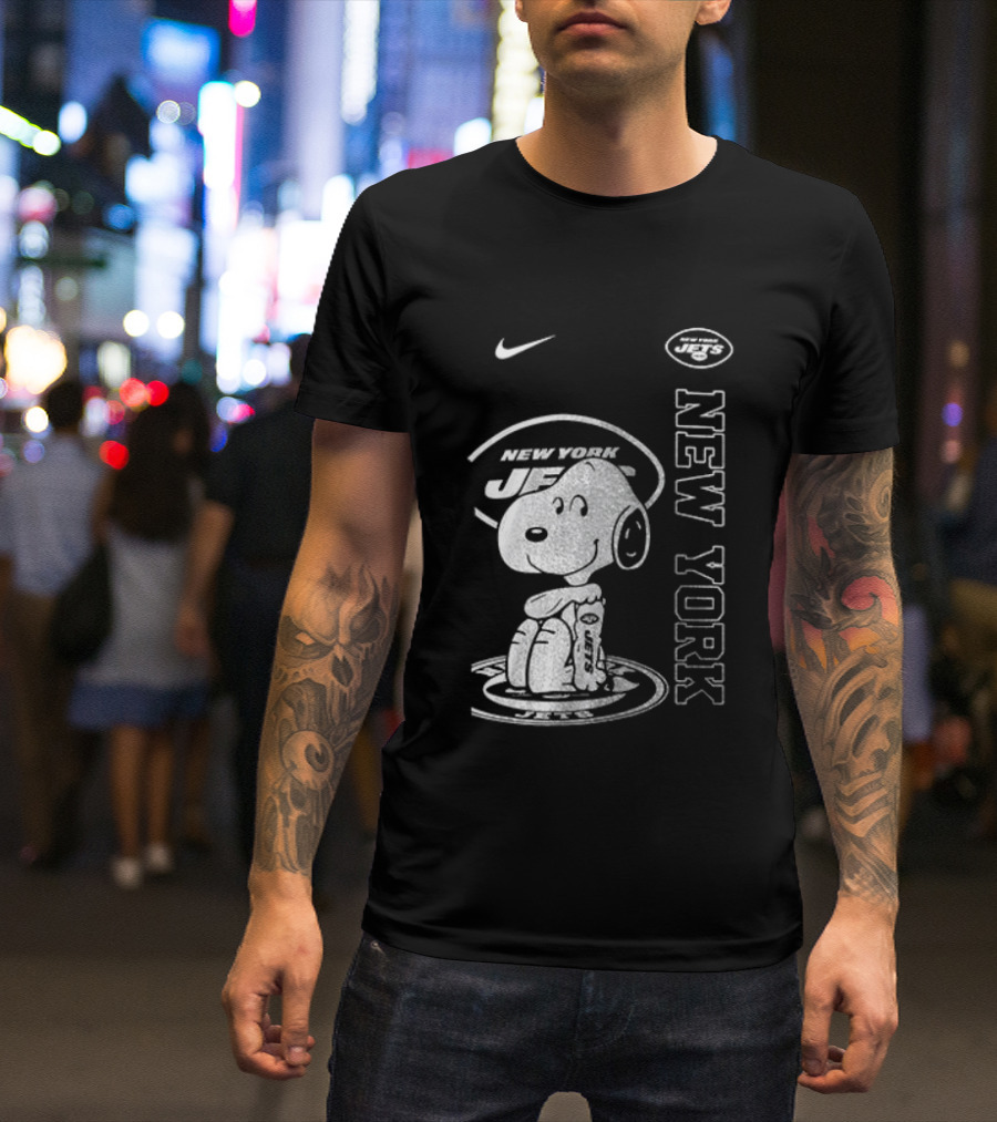 New York Jets Snoopy Yes I'm Old Thank You For The Memories T-Shirt