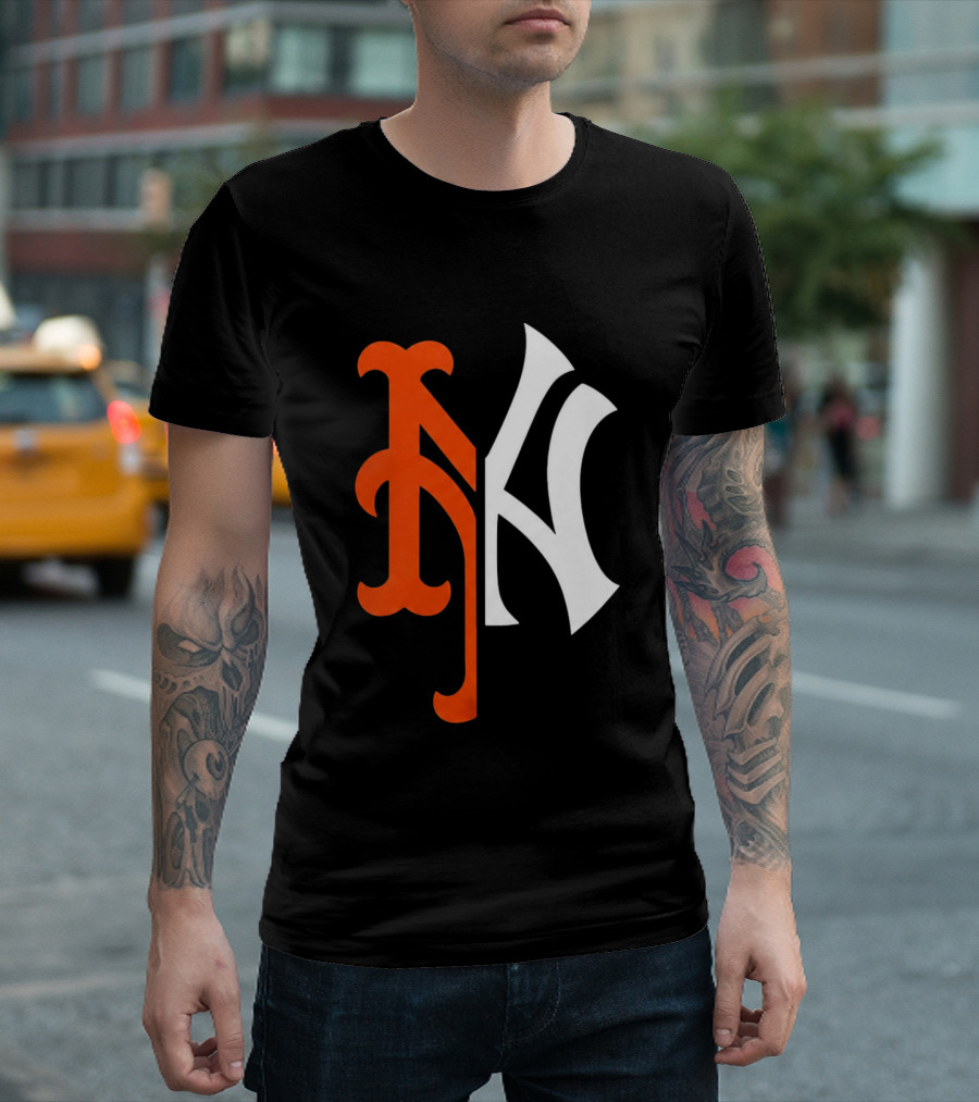 New York Mets Subway Series 2026 NY Logo Giveaway T-Shirt