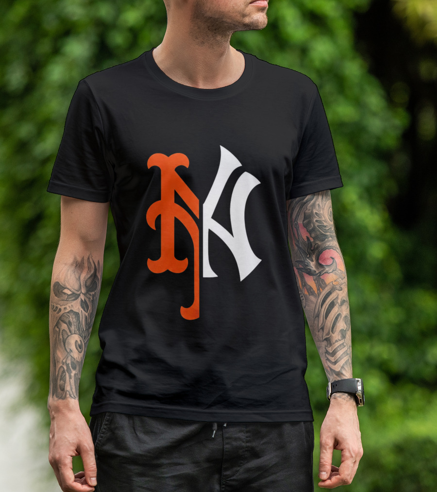 New York Mets Subway Series 2026 NY Logo Giveaway T-Shirt