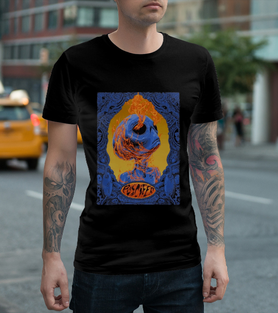 Puscifer Concert 2026 Moda Center Portland Alien Flame T-Shirt