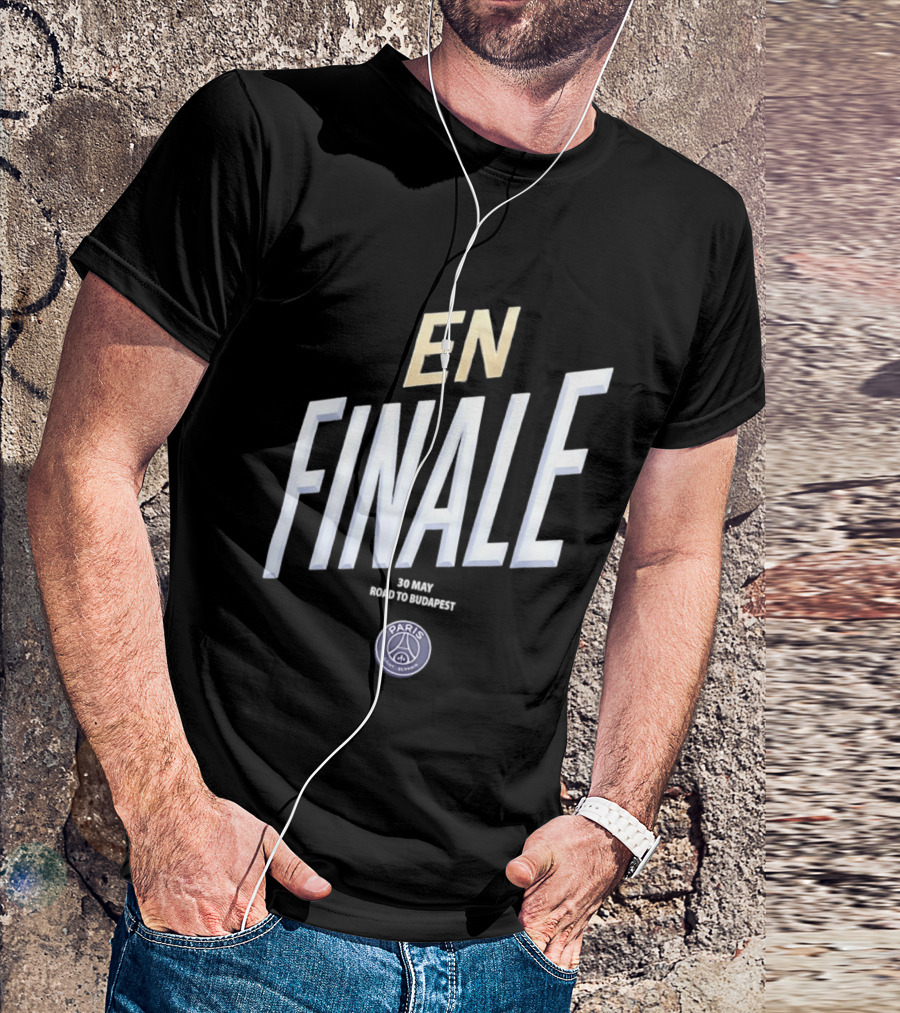 Paris Saint Germain En Finale Budapest 2026 T-Shirt