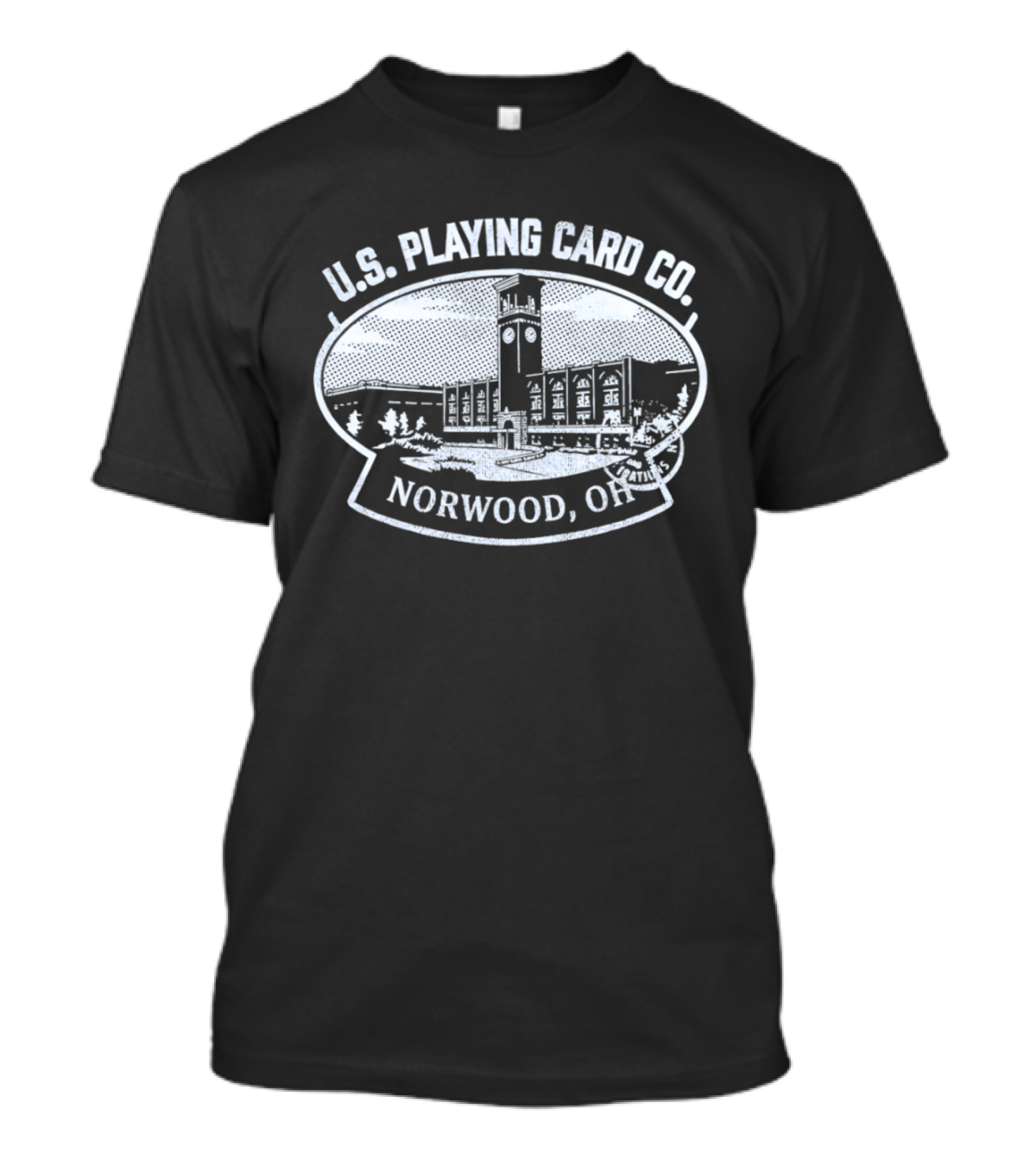 U.S. Playing Card Co. Norwood OH Tower T-Shirt