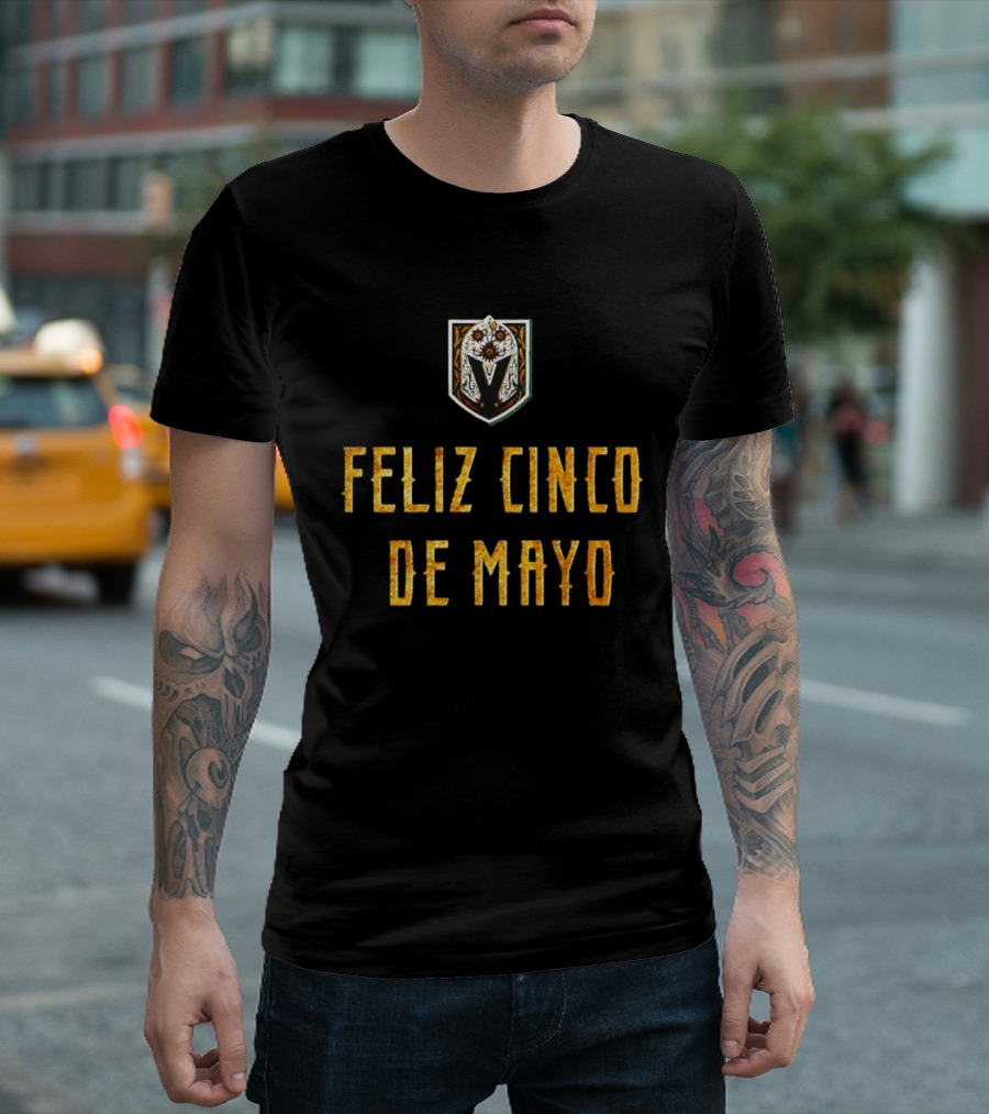 Vegas Golden Knights Cinco De Mayo Celebration T-Shirt