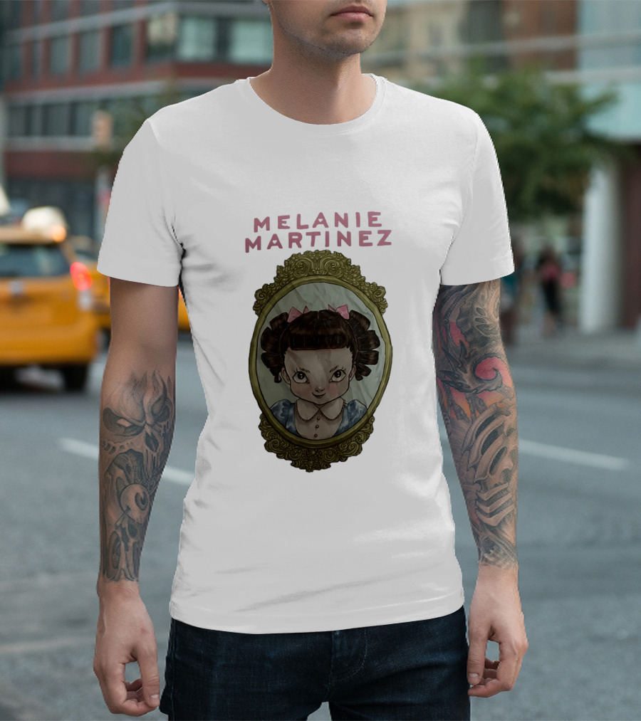 Melanie Martinez Cry Baby Illustration Framed T-Shirt