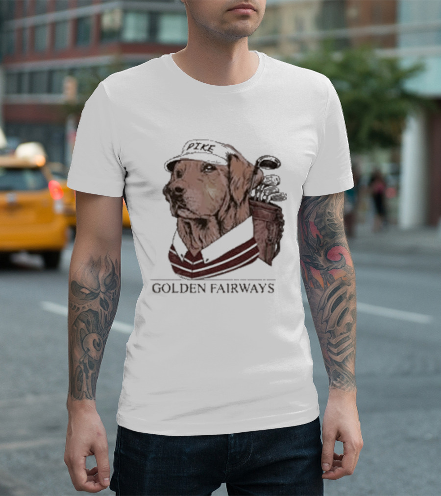 Pike Country Club Golden Fairways Retriever T-Shirt