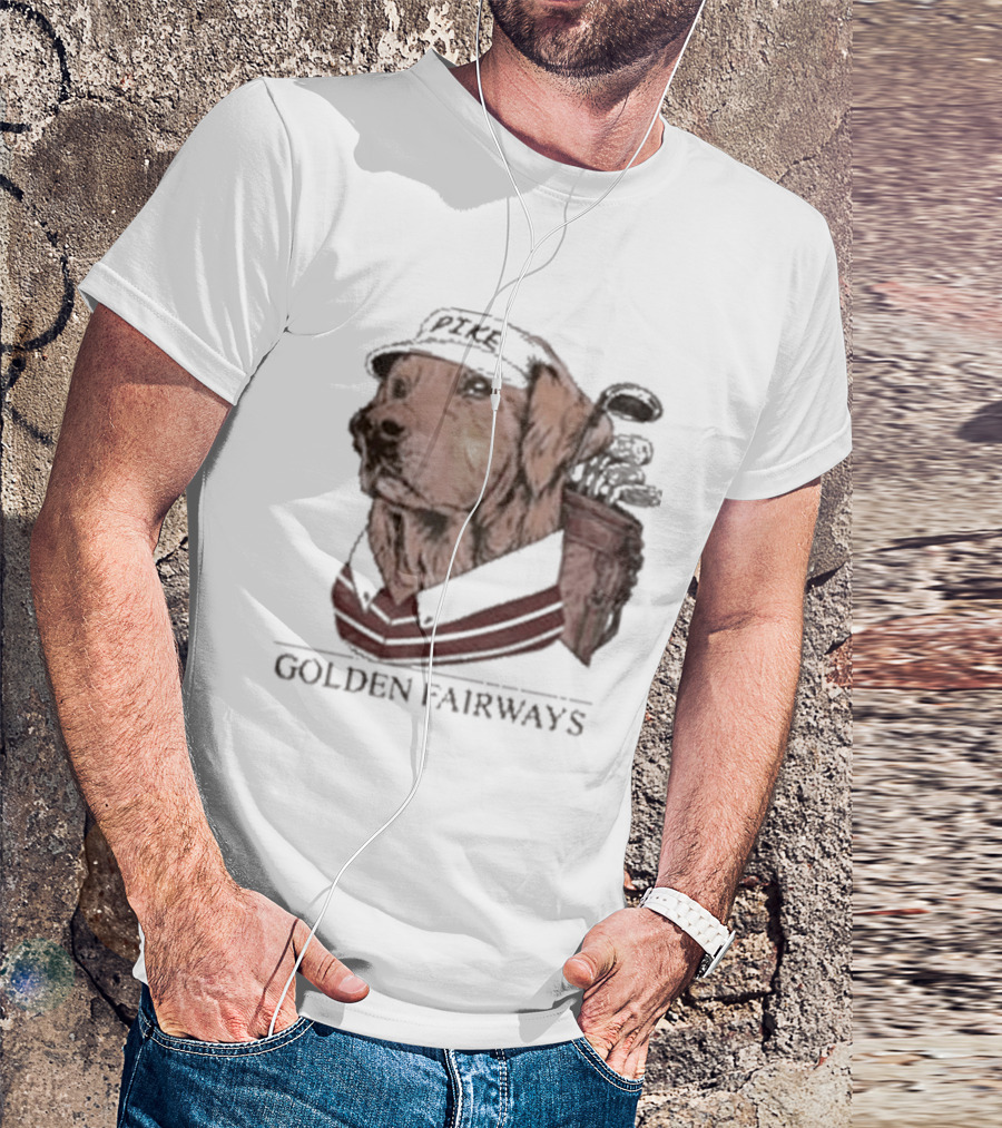 Pike Country Club Golden Fairways Retriever T-Shirt