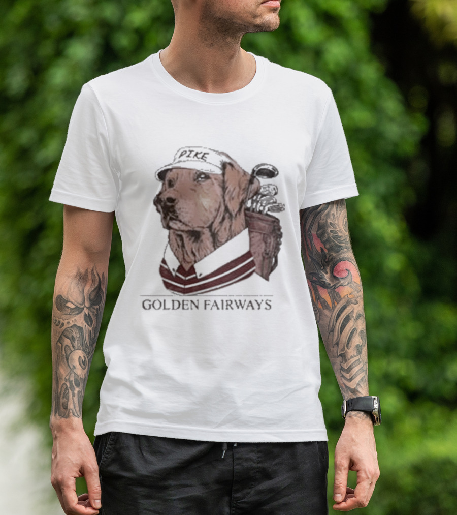 Pike Country Club Golden Fairways Retriever T-Shirt