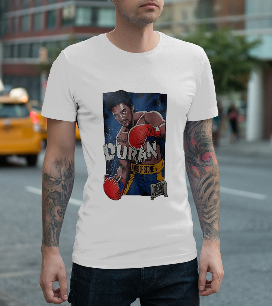 Roberto Duran Hands Of Stone The Boxing Legend T-Shirt