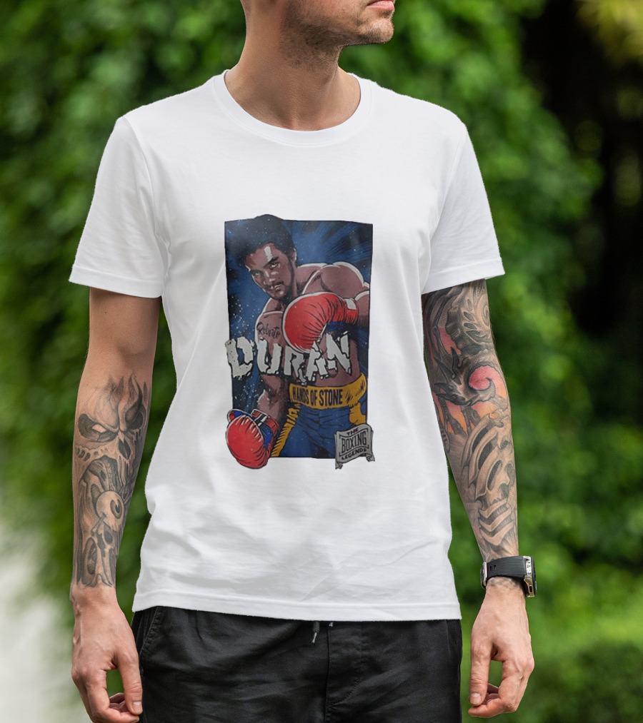 Roberto Duran Hands Of Stone The Boxing Legend T-Shirt
