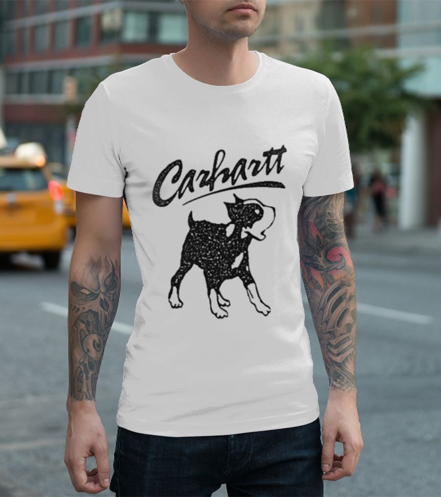 Carhartt Wip Puppy Sketch Skateboarding T-Shirt