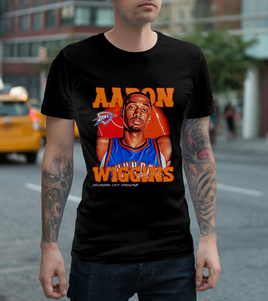Aaron Wiggins Oklahoma City Thunder OKC Basketball T-Shirt