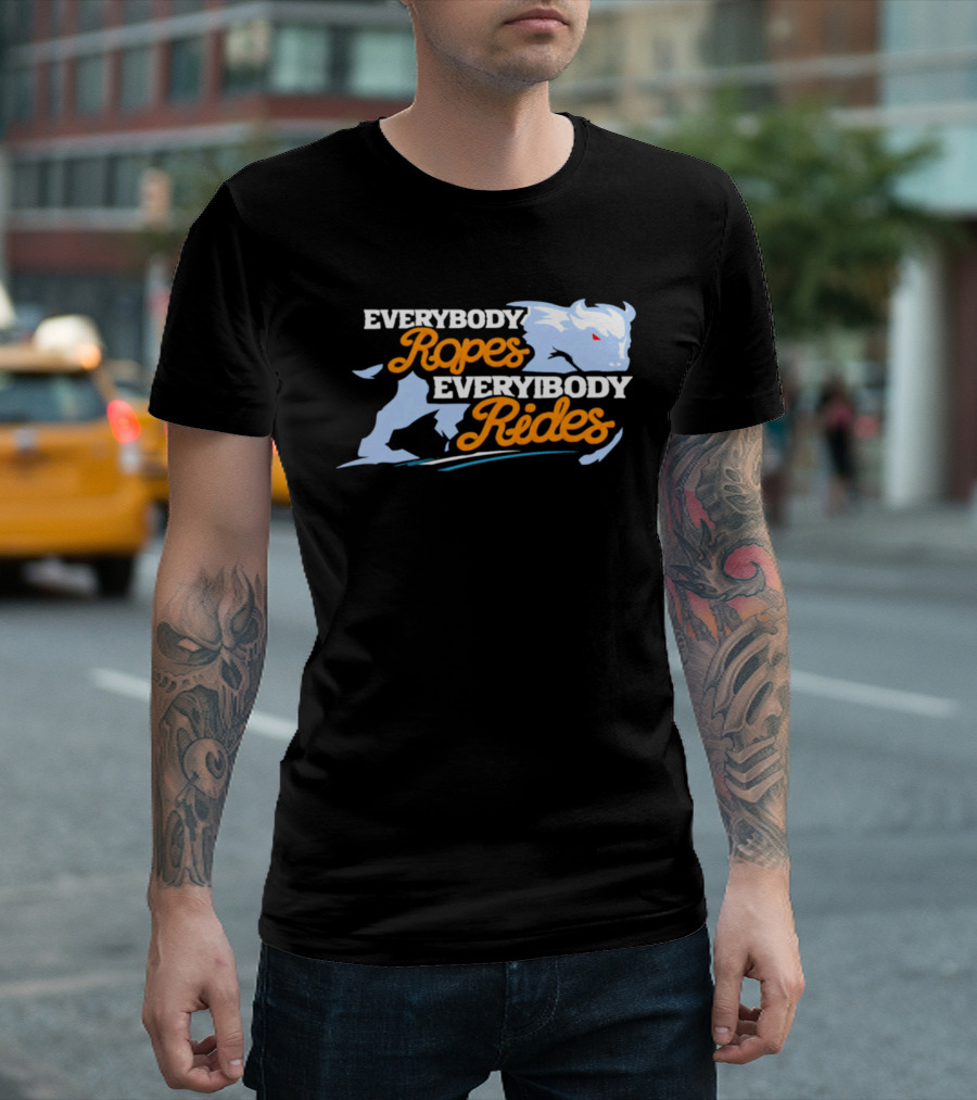 Buffalo Sabres Everybody Ropes Everybody Rides T-Shirt