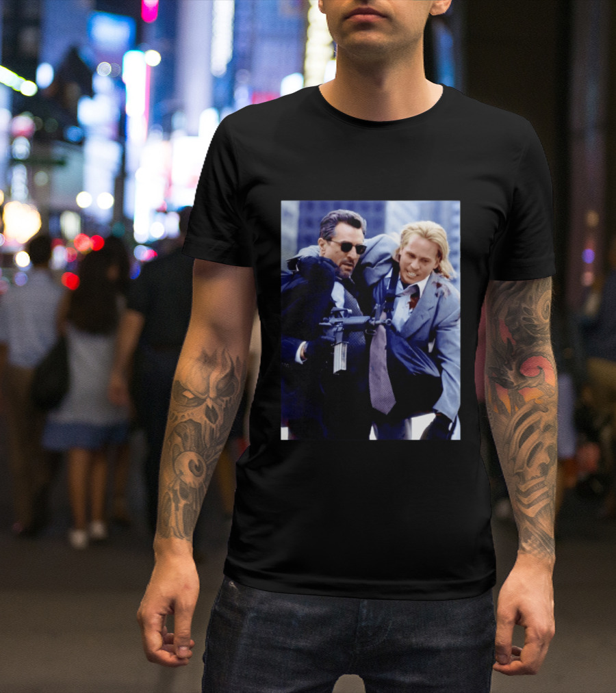 Chris Shiherlis Heat Movie Iconic Scene Cult T-Shirt