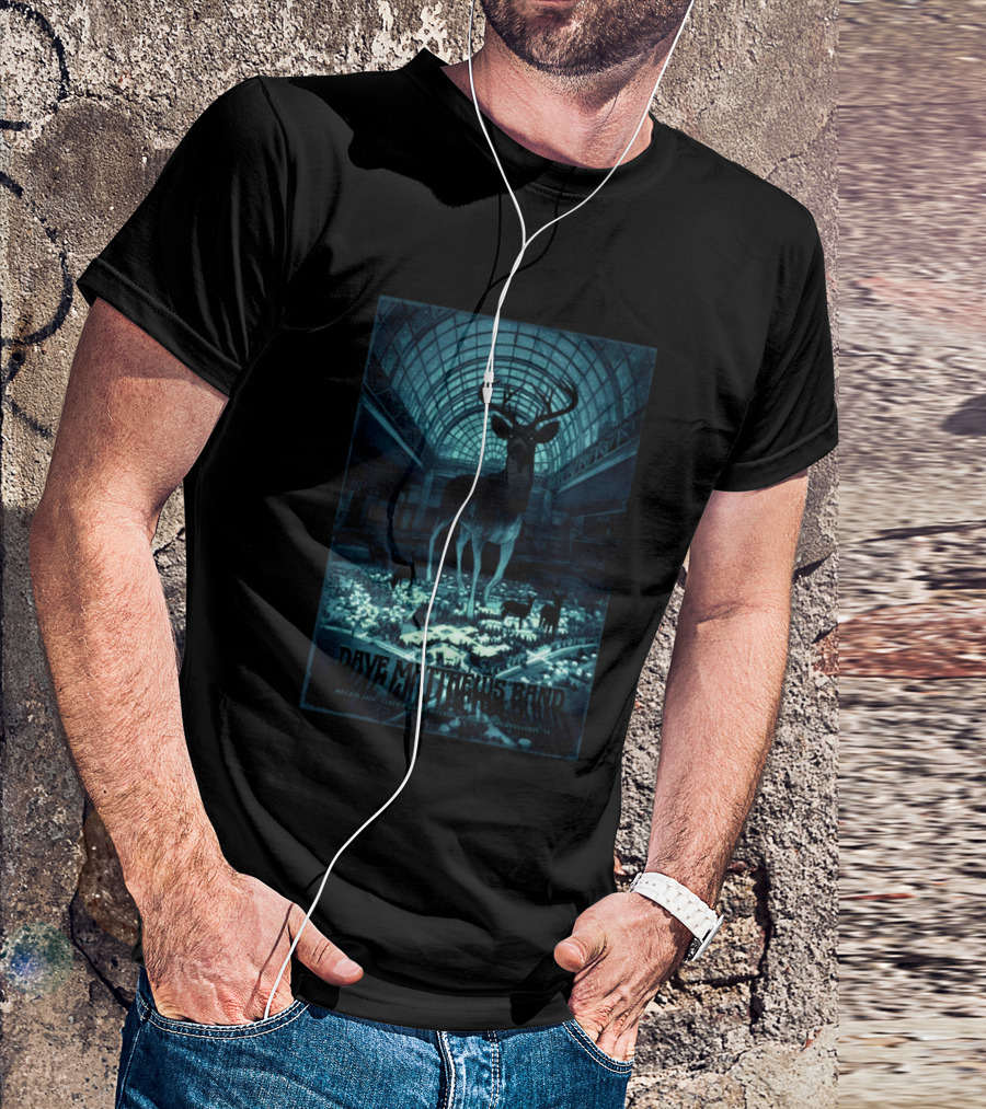 Dave Matthews Band May 8 2026 The Woodlands Deer Concert T-Shirt