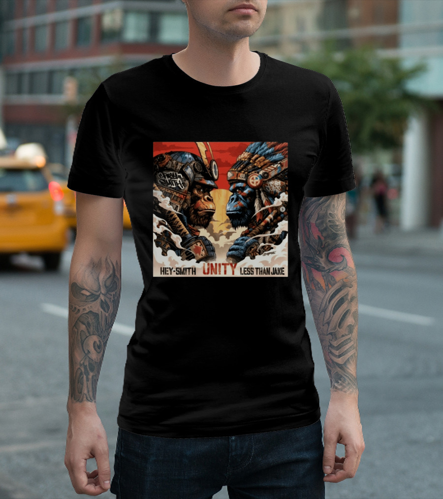 Unity Hey Smith Less Than Jake EP Split Out June 24 2026 T-Shirt