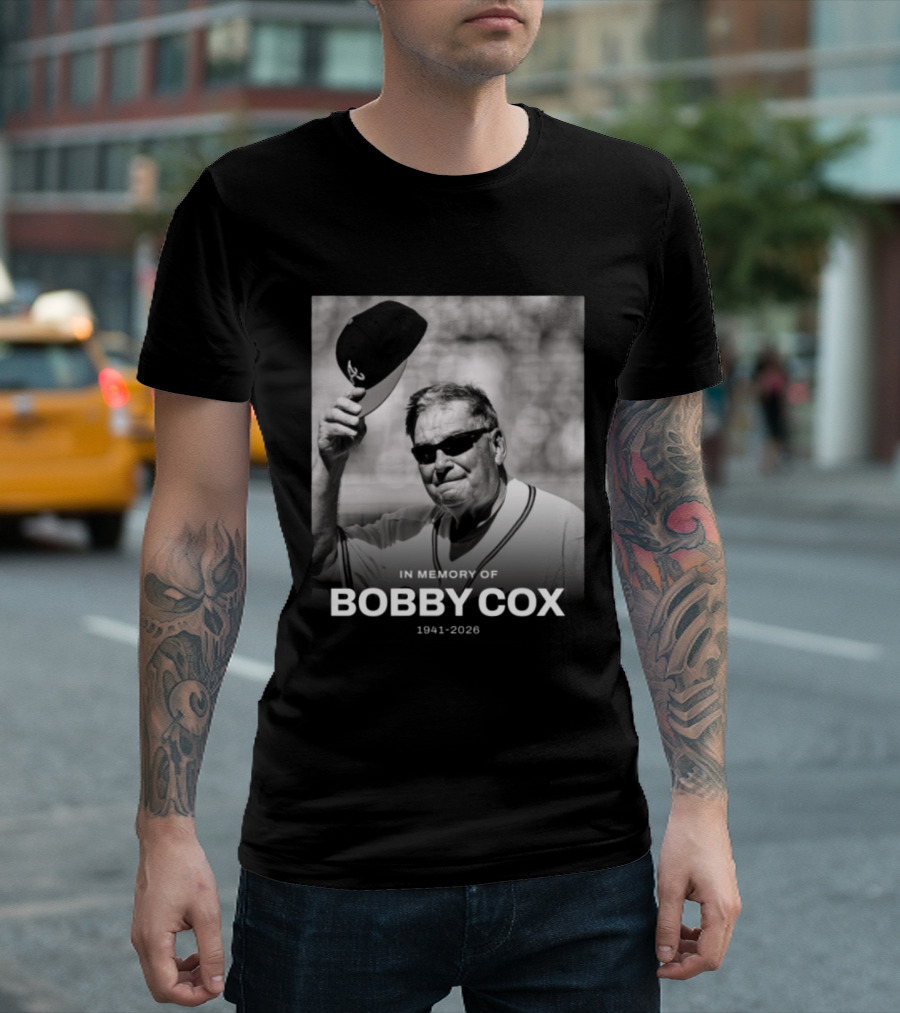 In Memory Of Bobby Cox 1941 2026 T-Shirt