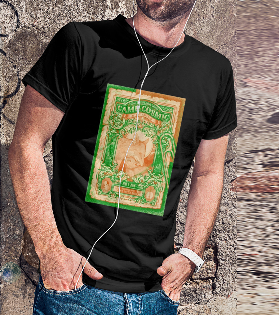 May 9 2026 Daniel Donato's Cosmic Country Camp Cosmic At The Caverns Kyle Tuttle Band Pelham TN Tour T-Shirt