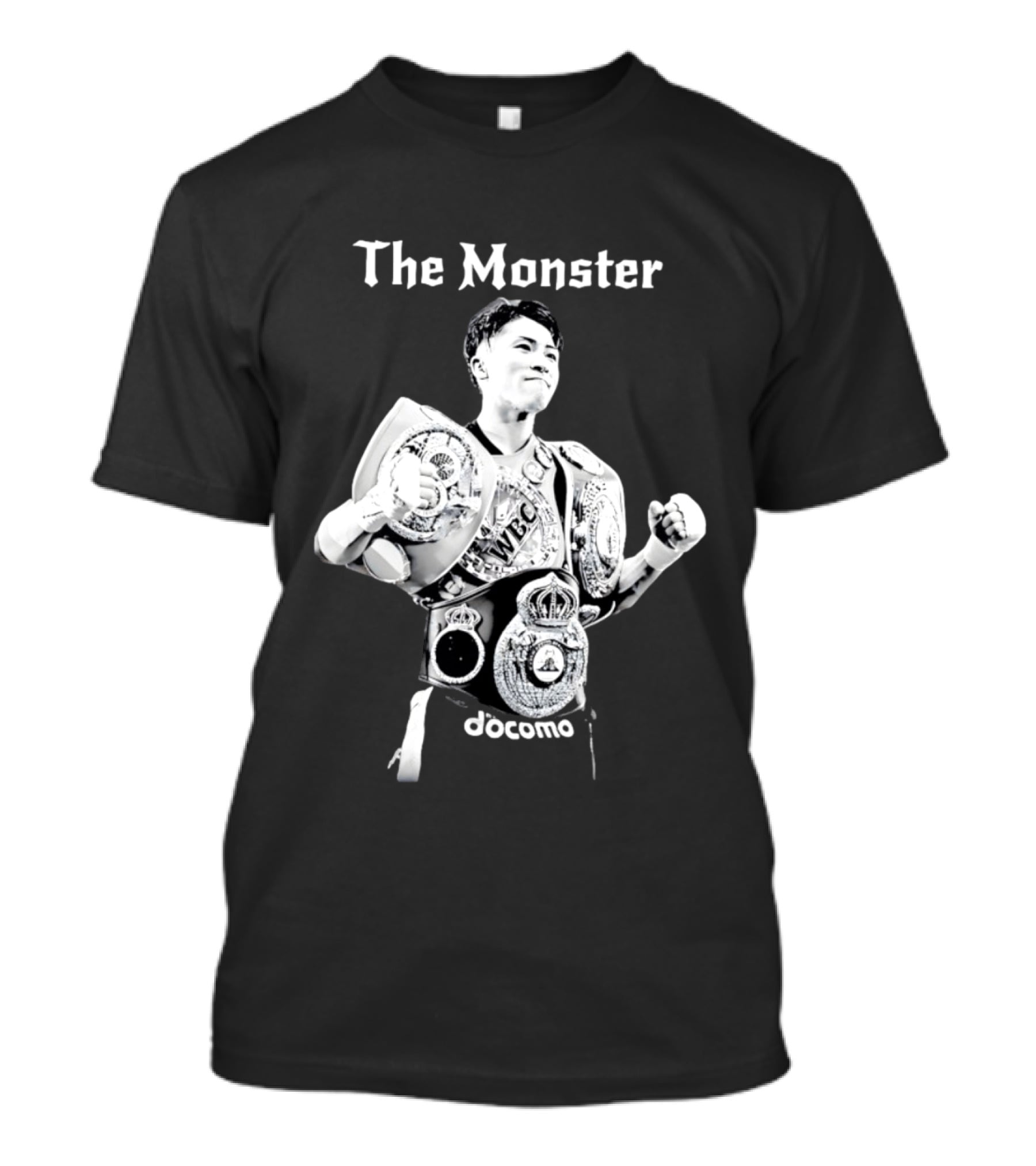 Naoya Inoue The Monster Boxing Champion WBC Belts Docomo T-Shirt