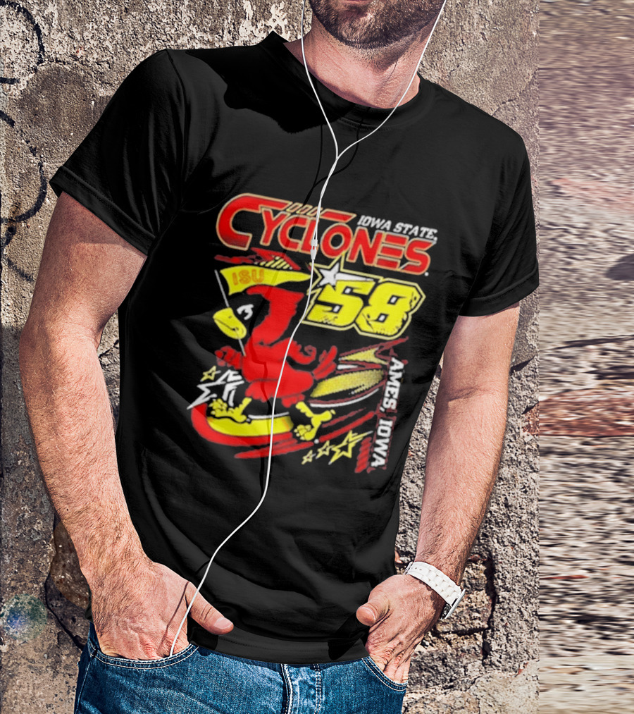 Iowa State Cyclones ISU 58 Ames Iowa T-Shirt