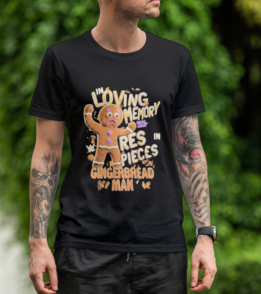 Sami Zayn Gingerbread In Loving Memory T-Shirt