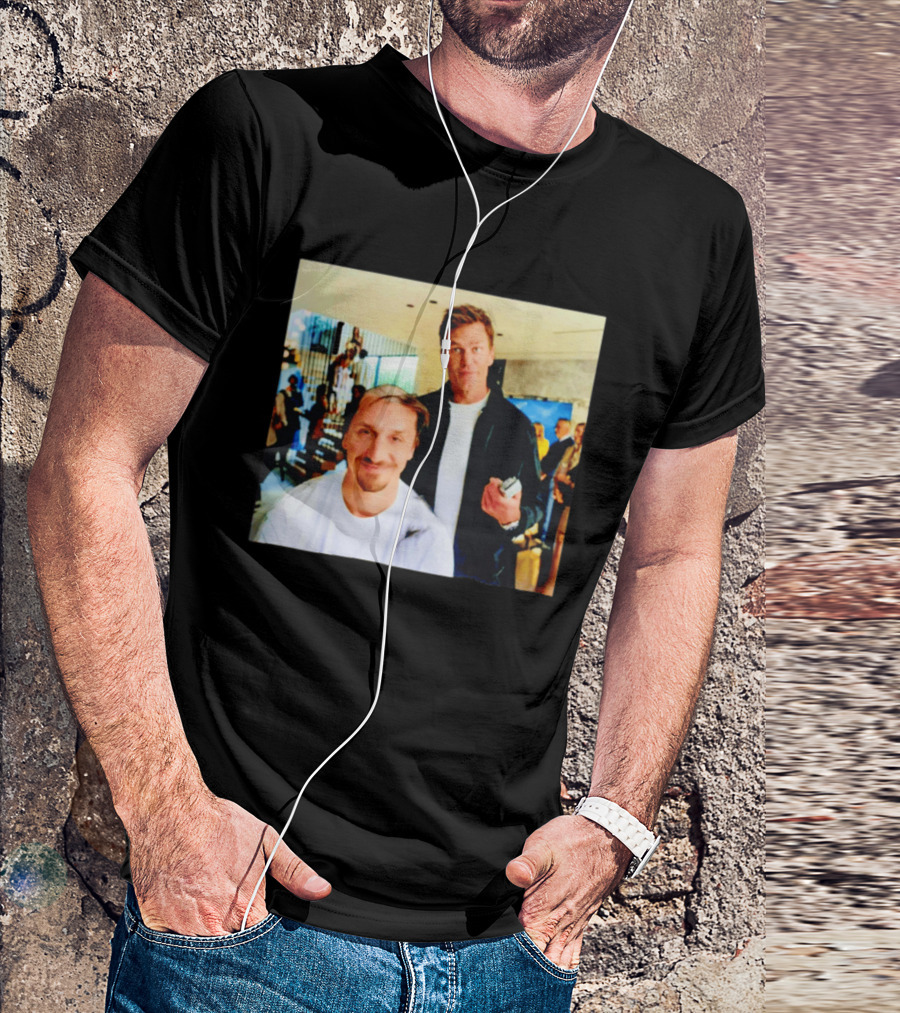 Tom Brady Almost Friday Giving Zlatan Ibrahimović A Haircut T-Shirt