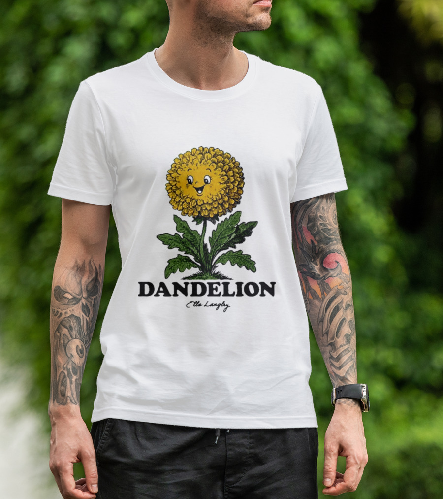 Ella Langley Dandelion Tour 2026 Cheerful Flower T-Shirt