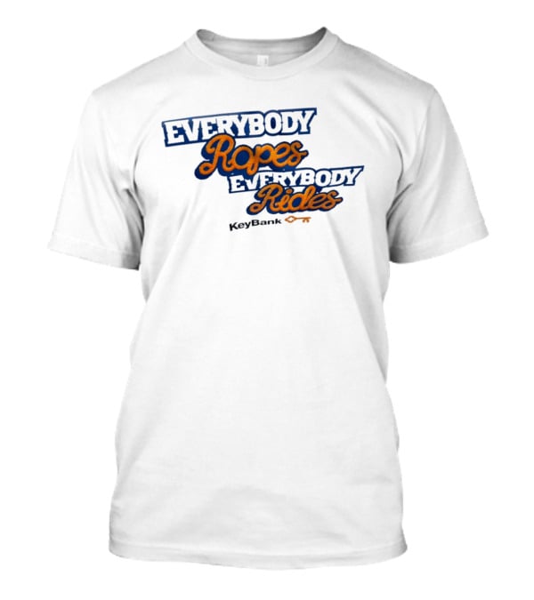 Everybody Ropes Everybody Rides KeyBank Buffalo Sabres NHL Hockey T-Shirt