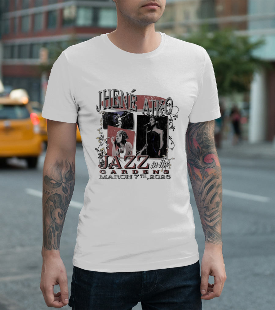 Jhene Aiko Jazz In The Gardens March 7 2026 Event T-Shirt