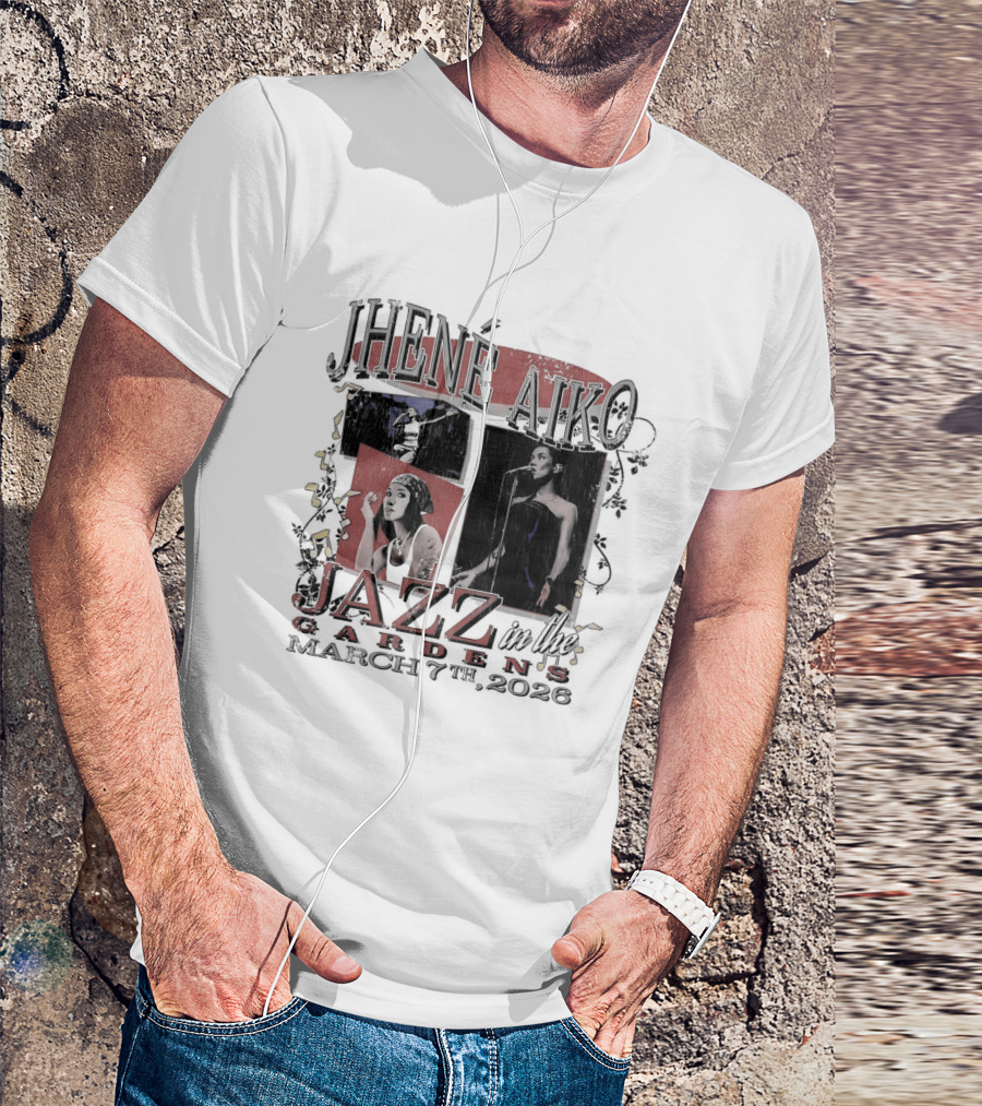 Jhene Aiko Jazz In The Gardens March 7 2026 Event T-Shirt