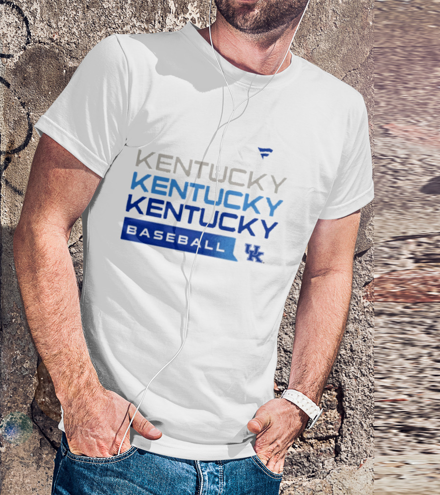 Kentucky Wildcats Baseball Tri Blend Hype Fanatics T-Shirt